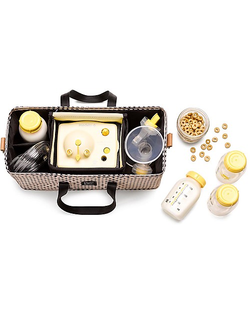 Petunia Pickle Bottom Deluxe Internal Kit for Backpacks and Bags - Black and White - Everything Organized Everything at Hand! Organize and Bags