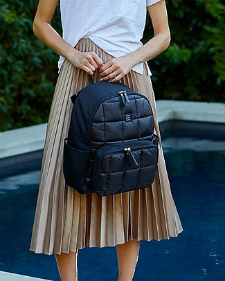 Petunia Pickle Bottom DISTRICT Backpack - Shadow - An Ultra-Lightweight 5-Piece Set Equipped for Functionality Versatility and Modern Style Diaper Changing Bags & Accessories