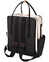 Petunia Pickle Bottom Inter-Mix Slope Backpack - White and Black - Backpack/Tote for Diapers and Everything you Need for your Baby! Changing Backpack