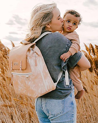 Petunia Pickle Bottom Meta Backpack - Dusted Desert Tie-Dye - Special Design to Offer a Quick Solution for Every Problem to keep Babies and Parents Happy! Backpack