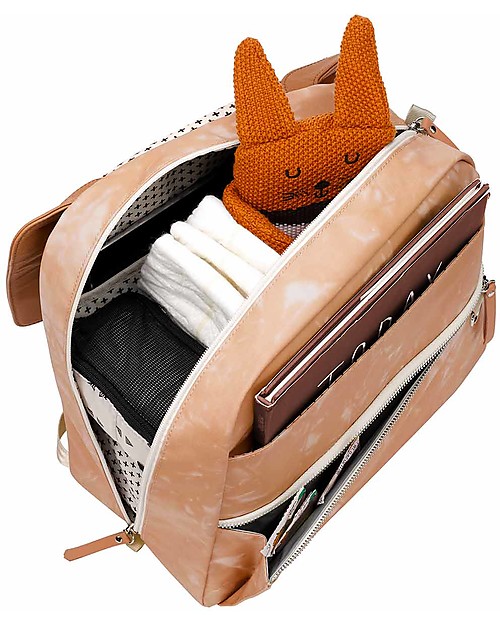 Petunia Pickle Bottom Meta Backpack - Dusted Desert Tie-Dye - Special Design to Offer a Quick Solution for Every Problem to keep Babies and Parents Happy! Changing Backpack