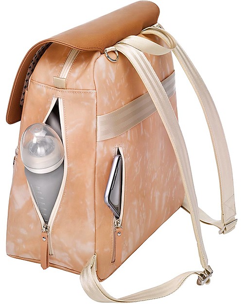 Petunia Pickle Bottom Meta Backpack - Dusted Desert Tie-Dye - Special Design to Offer a Quick Solution for Every Problem to keep Babies and Parents Happy! Changing Backpack