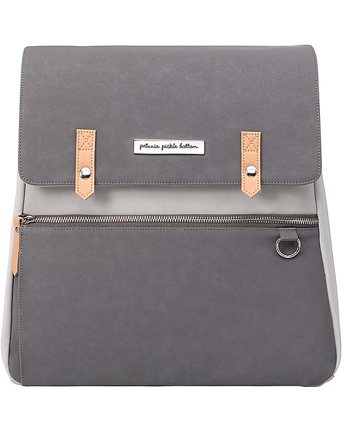 Petunia Pickle Bottom Meta Backpack - Grey Pearl - Special Design to Offer a Quick Solution for Every Problem to keep Babies and Parents Happy! Changing Backpack