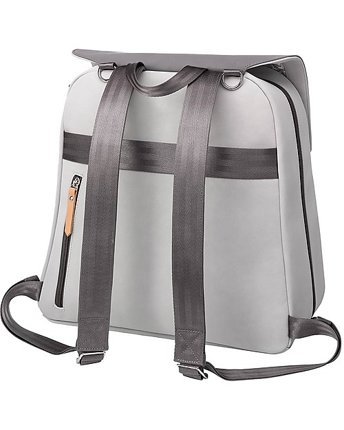 Petunia Pickle Bottom Meta Backpack - Grey Pearl - Special Design to Offer a Quick Solution for Every Problem to keep Babies and Parents Happy! Changing Backpack