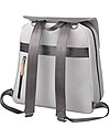 Petunia Pickle Bottom Meta Backpack - Grey Pearl - Special Design to Offer a Quick Solution for Every Problem to keep Babies and Parents Happy! Changing Backpack