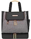 Petunia Pickle Bottom Pivot Pack - Graphite/Black- A Modern Silhouette and a Roomy Interior -Easy to Convert from a Stylish Bag to a Practical Backpack! Changing Backpack