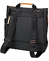 Petunia Pickle Bottom Pivot Pack - Sand/Black- A Modern Silhouette and a Roomy Interior -Easy to Convert from a Stylish Bag to a Practical Backpack! Changing Backpack