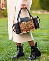 Petunia Pickle Bottom Wander Stroller Caddy - Leopard Leatherette- Suitable for all Strollers! Organize and Bags