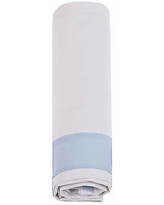 Picci 3-Pieces Bed Set for Lella Co-Sleeping Cot, Sky - Pillowcase, cover sheet and fitted sheet Bed Sheets
