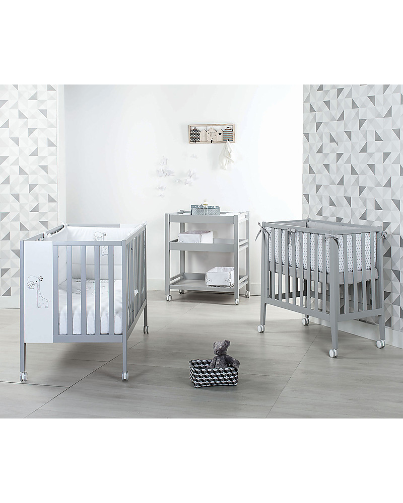 changing table with shelves