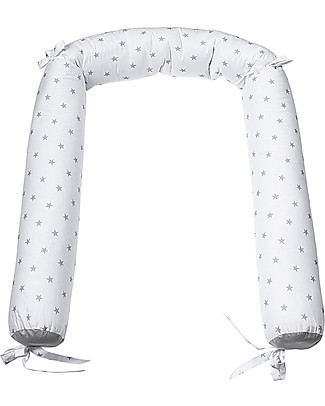 Picci Bombolino Crib Reducer - Grey Stars - 210 x 15 cm Baby Nest