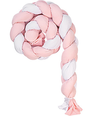 Picci Bombolino Crib Reducer - Pink Twist - 25x125 cm Baby Nest