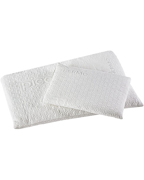 Picci Breathable Thermoregulating Pillow with Tencel Cover - White - 39x58 cm Sleep Positioners