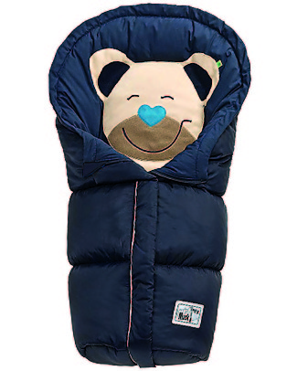 Picci Mucki Big, Dark Blue - Universal footmuff for strollers Footmuffs