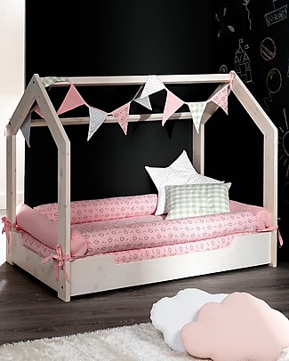 Picci Padded Reducer Set for Liberty Bed, Pink - 4 pieces Baby Nest