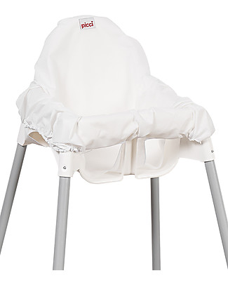 Picci Risto Stop Cover for High Chair - White - Ideal Outdoor High Chairs