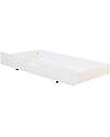 Picci Storage Drawer for Twist Crib - Extra Space - White - 57x114.5 cm Convertible Beds