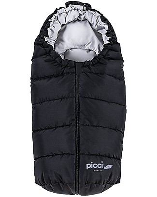 Picci Universal Footmuff Freeze - Black - For car seats and carrycoats Footmuffs