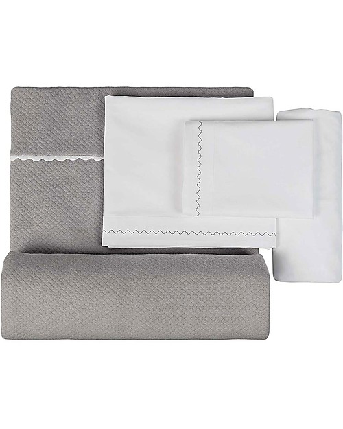 Picci You&Me, CoSleeping Cot / Crib Beige Mattress + Sheet