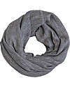 Pickapooh Multifunctional Neck Warmer in Wool and Silk - Grey Scarves