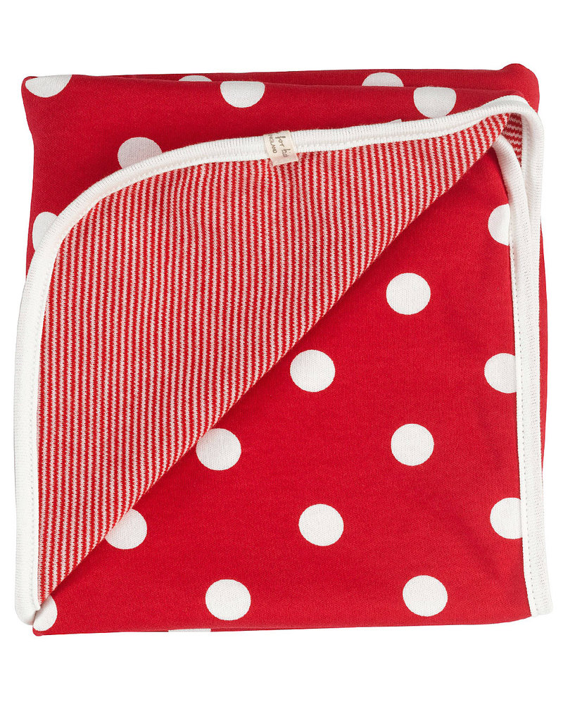 Pigeon Organics For Kids Red Polka Dot Blanket 100 Organic Pigeon Organics For Kids Red Polka Dot Blanket 100 Organic