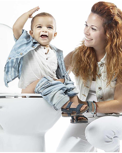 Pipiyo Magic Method + 2 Stickers for No-Tears Child Potty Training - Lion & Rabbit Potties