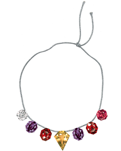 Pirouette Cacahouète Precious Necklaces - Recycled Cardboard Necklaces