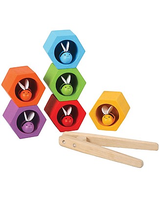 PlanToys BeeHives - Educational and Funny! Creative Toys