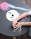 PlanToys Children Round Blackboard Table, 3-6 years - Design and sustainability! Tables And Chairs