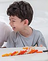 PlanToys Colorful Wooden Domino Race - Enhance Coordination and Concentration Board Games