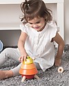 PlanToys Cone Sorting Rocket Wooden Stacking Toys