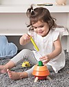 PlanToys Cone Sorting Rocket Wooden Stacking Toys