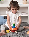 PlanToys Cone Sorting Rocket Wooden Stacking Toys
