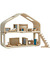 PlanToys Contemporary Dollhouse - 54x27x47 cm Dolls Houses