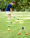 PlanToys Croquet Set for Kids - Fun for 2 Players! Outdoor Games and Toys_