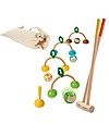 PlanToys Croquet Set for Kids - Fun for 2 Players! Outdoor Games and Toys_