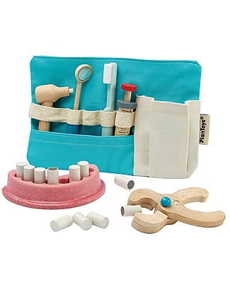 PlanToys Dentist Set Wooden Toy Pretend Play