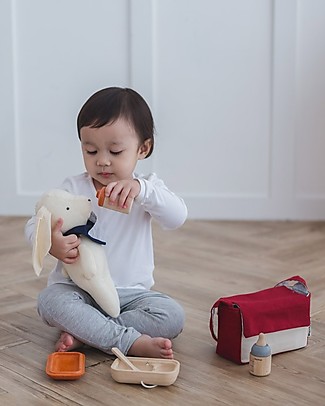 PlanToys Doll Feeding Set - To Develop a Sense of Love and Care Toy Kitchens
