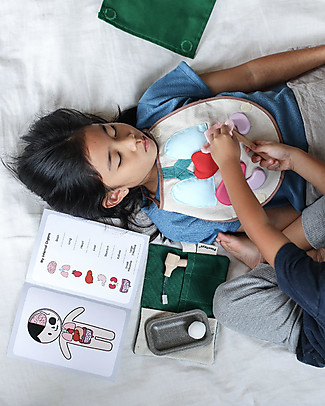 PlanToys Educational Toy Surgeon Set - Learn how the human body works in a fun way! Pretend Play