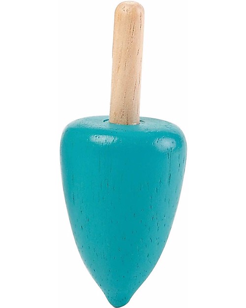 PlanToys Four Spinning Tops - Eco-friendly and Fun! Creative Toys