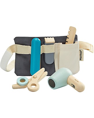 PlanToys Hair Dresser Set Wooden Toy Pretend Play