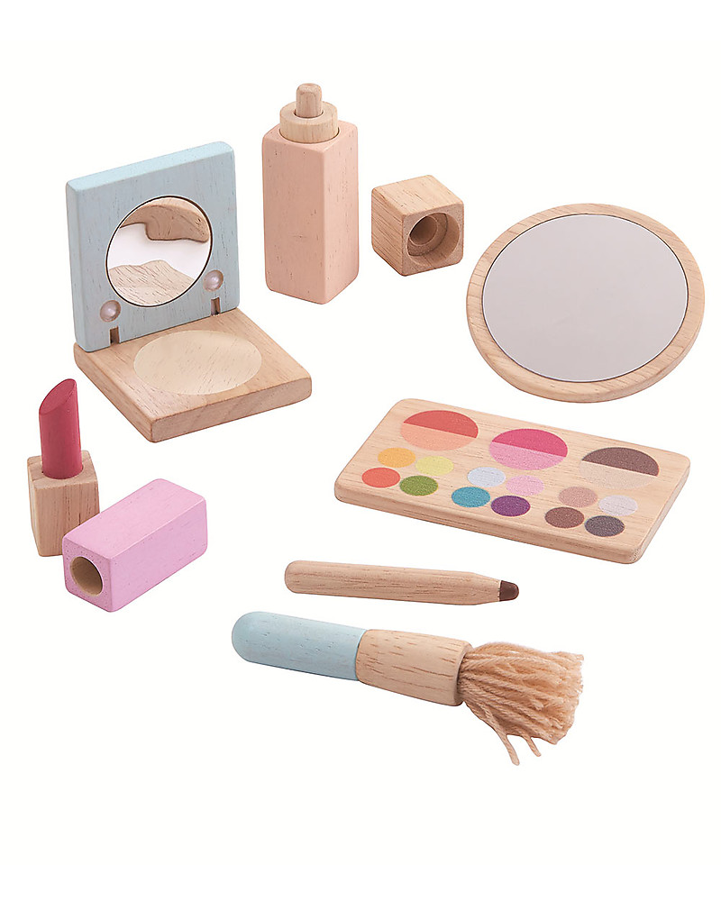 wooden makeup toy
