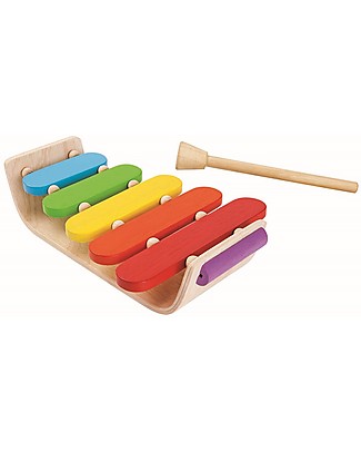 PlanToys Oval Xylophone - Colours, sounds and fun! Musical Instruments