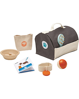 PlanToys Pet Care Set Wooden Toy Pretend Play