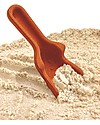 PlanToys Sand Play Set: Bucket, Spade and Rake - 100% Sustainable Beach Toys