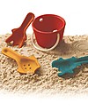 PlanToys Sand Play Set: Bucket, Spade and Rake - 100% Sustainable Beach Toys