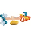 PlanToys Spin n Fly Wooden Airplane Outdoor Games and Toys_