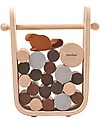 PlanToys Timber Tumble, the Beaver at the Dam - Educational and Funny for the whole Family! Board Games