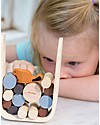 PlanToys Timber Tumble, the Beaver at the Dam - Educational and Funny for the whole Family! Board Games
