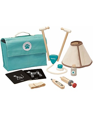 PlanToys Vet set Wooden Toy Pretend Play